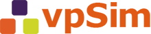 vpSim logo